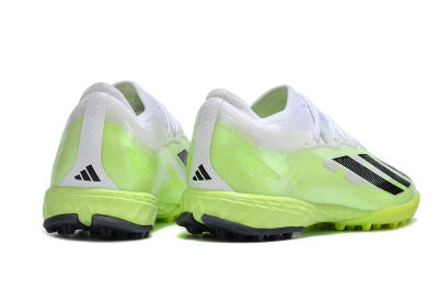 Adidas X Crazyfast.1 TF Artificial Turf Soccer Shoes - Green/White/Black