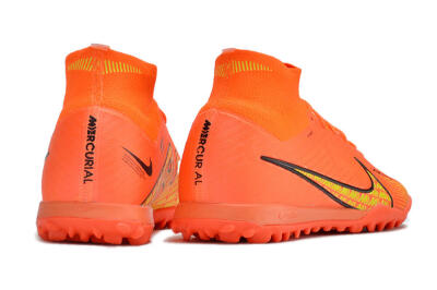 Nike Air Zoom Mercurial Superfly 9 Elite TF Artificial Turf Soccer Shoes - Red/Yellow