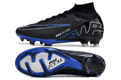 Nike Air Zoom Superfly 9 Elite SE FG Firm Ground Soccer Cleats - Black/Blue/White