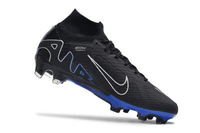 Nike Air Zoom Superfly 9 Elite SE FG Firm Ground Soccer Cleats - Black/Blue/White