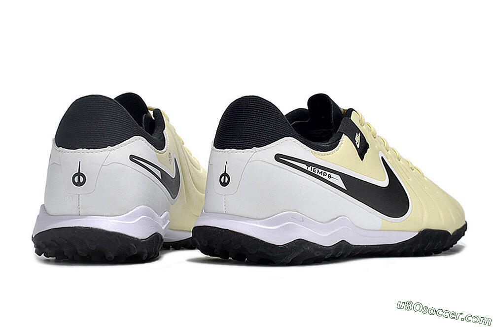 Nike Tiempo Legend 10 TF Artificial Turf Soccer Shoes - Yellow/Black/White 5