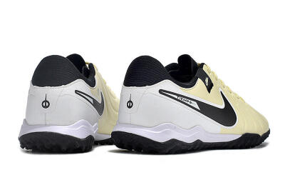 Nike Tiempo Legend 10 TF Artificial Turf Soccer Shoes - Yellow/Black/White