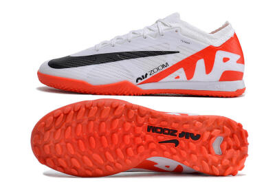 Nike Mercurial Vapor 15 Elite TF Artificial Turf Soccer Shoes - White/Black/Red
