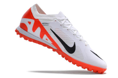 Nike Mercurial Vapor 15 Elite TF Artificial Turf Soccer Shoes - White/Black/Red