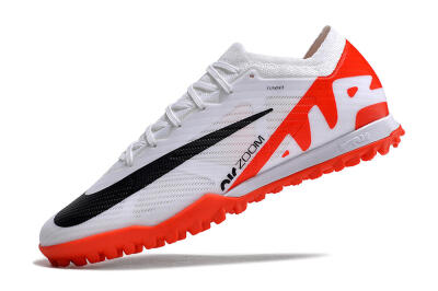 Nike Mercurial Vapor 15 Elite TF Artificial Turf Soccer Shoes - White/Black/Red