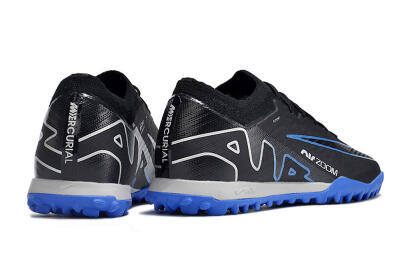Nike Mercurial Vapor 15 Elite TF Artificial Turf Soccer Shoes - Black/Blue