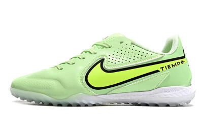 Nike Tiempo Legend 9 TF Artificial Turf Soccer Shoes - Green/Yellow/Black