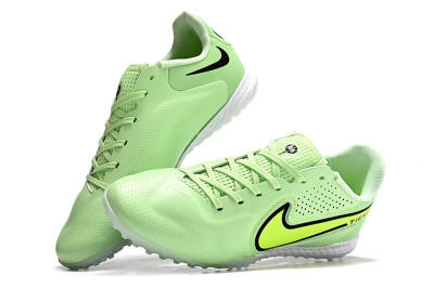 Nike Tiempo Legend 9 TF Artificial Turf Soccer Shoes - Green/Yellow/Black