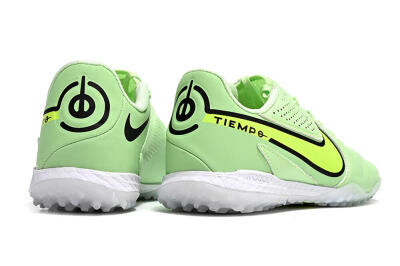 Nike Tiempo Legend 9 TF Artificial Turf Soccer Shoes - Green/Yellow/Black