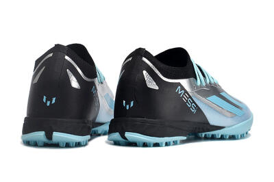 Adidas X Crazyfast.1 TF Artificial Turf Soccer Shoes - Blue/Silver/Black