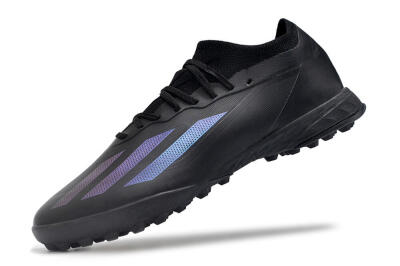 Adidas X Crazyfast.1 TF Artificial Turf Soccer Shoes - Black/Purple