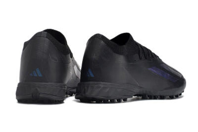 Adidas X Crazyfast.1 TF Artificial Turf Soccer Shoes - Black/Purple