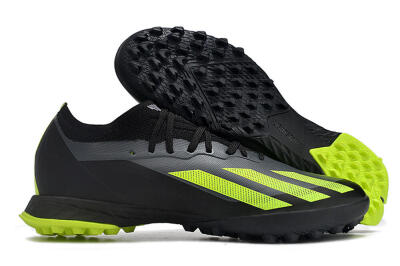 Adidas X Crazyfast.1 TF Artificial Turf Soccer Shoes - Black/Yellow