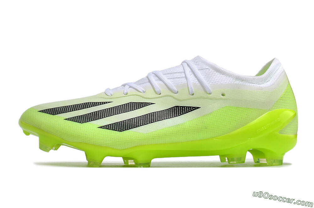 Adidas X Crazyfast.1 Messi FG Firm Ground Soccer Cleats - Green/Black/White 2