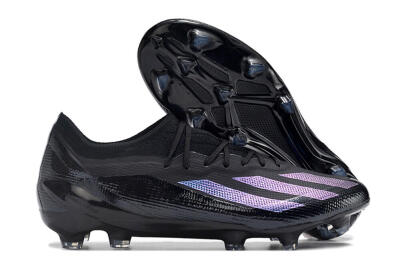 Adidas X Crazyfast.1 FG Firm Ground Soccer Cleats - Black/Purple