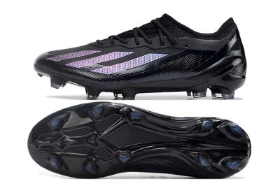 FG Firm Ground Soccer Cleats | Black & Purple Colorway | Ultimate