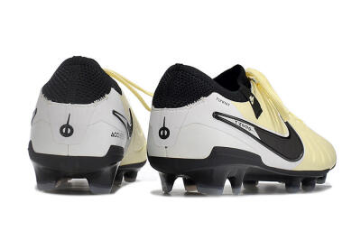NikeTiempo Legend 10 Elite FG Firm Ground Soccer Cleats - Yellow/Black/White