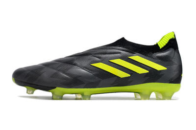 Adidas Copa Pure+ FG Firm Ground Soccer Cleats - Black/Green