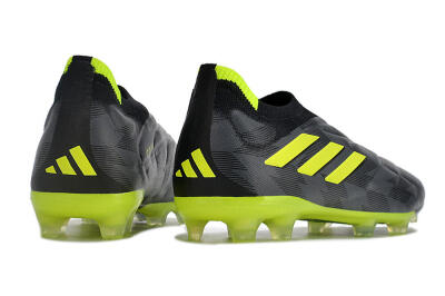 Adidas Copa Pure+ FG Firm Ground Soccer Cleats - Black/Green