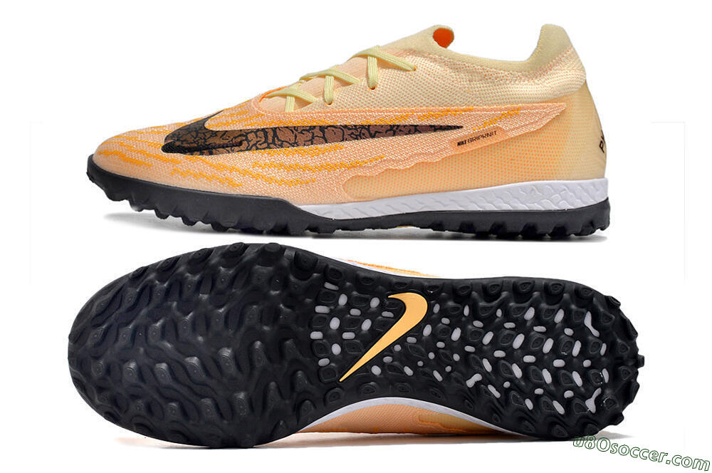 Nike Phantom GX Elite TF Artificial Turf Soccer Shoes - Pink/Black/Brown 0