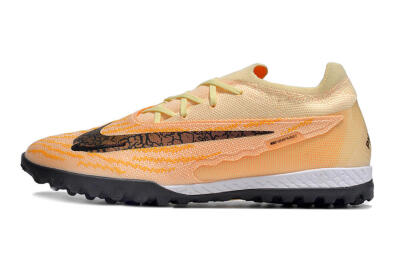 Nike Phantom GX Elite TF Artificial Turf Soccer Shoes - Pink/Black/Brown