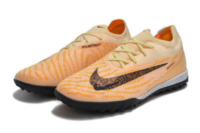 Nike Phantom GX Elite TF Artificial Turf Soccer Shoes - Pink/Black/Brown
