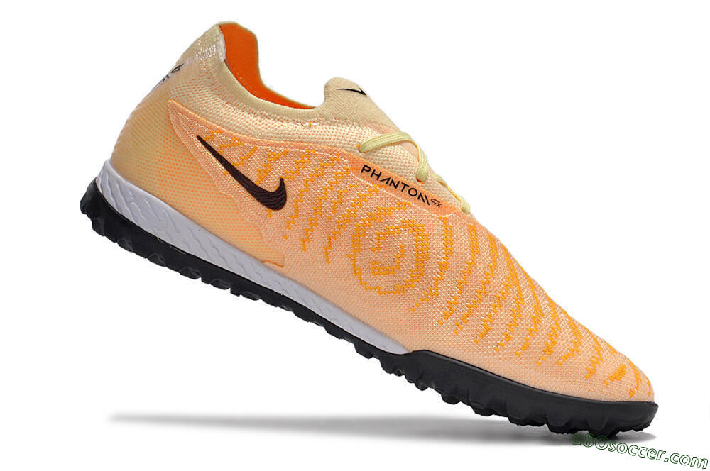 Nike Phantom GX Elite TF Artificial Turf Soccer Shoes - Pink/Black/Brown 7