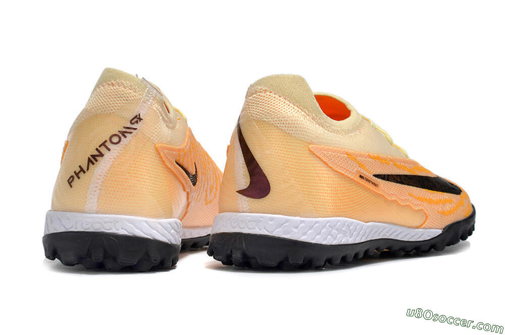 Nike Phantom GX Elite TF Artificial Turf Soccer Shoes - Pink/Black/Brown 9