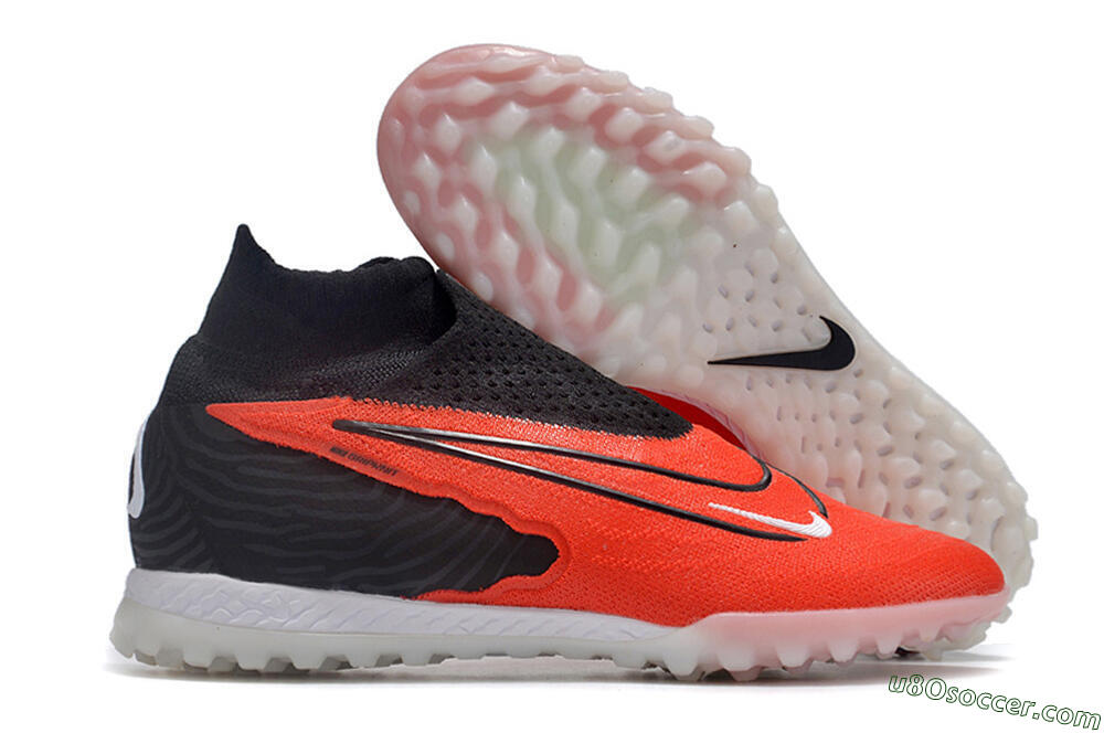 Nike Phantom GX Elite DF Link TF Artificial Turf Soccer Shoes - Red/Black/White 1