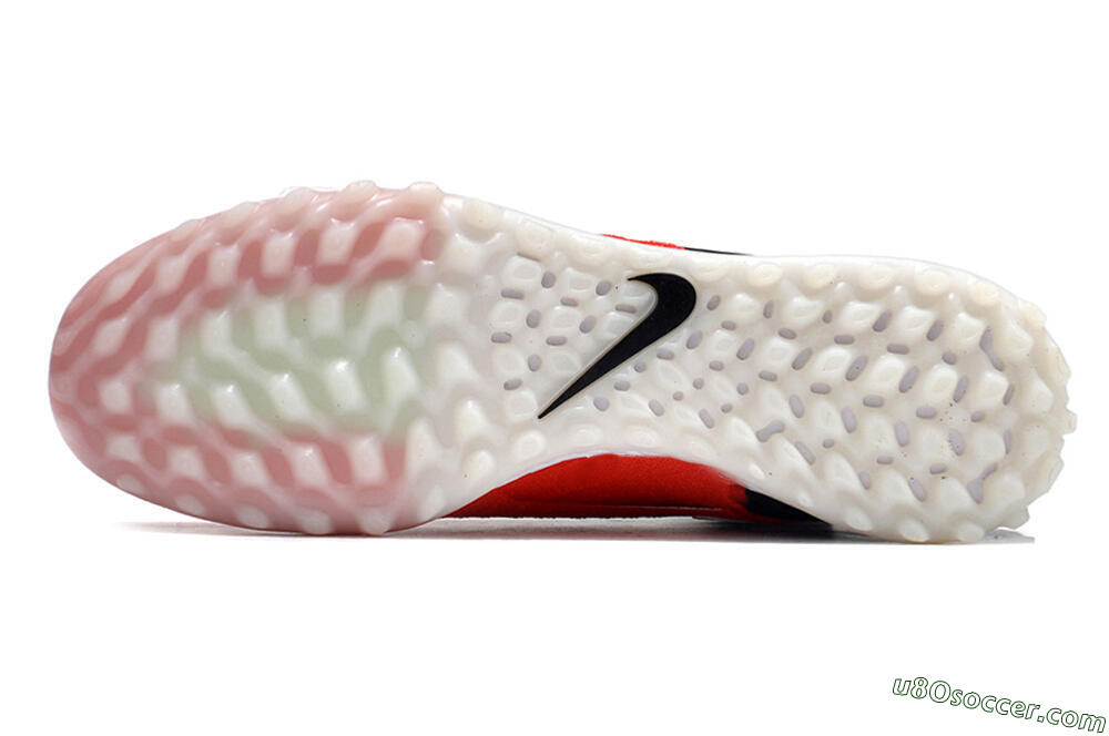 Nike Phantom GX Elite DF Link TF Artificial Turf Soccer Shoes - Red/Black/White 6