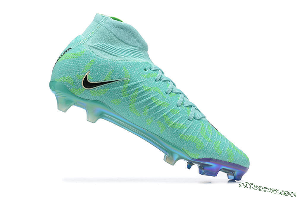 Nike Phantom Luna Elite FG Firm Ground Soccer Cleats - Green/Yellow/Black 6