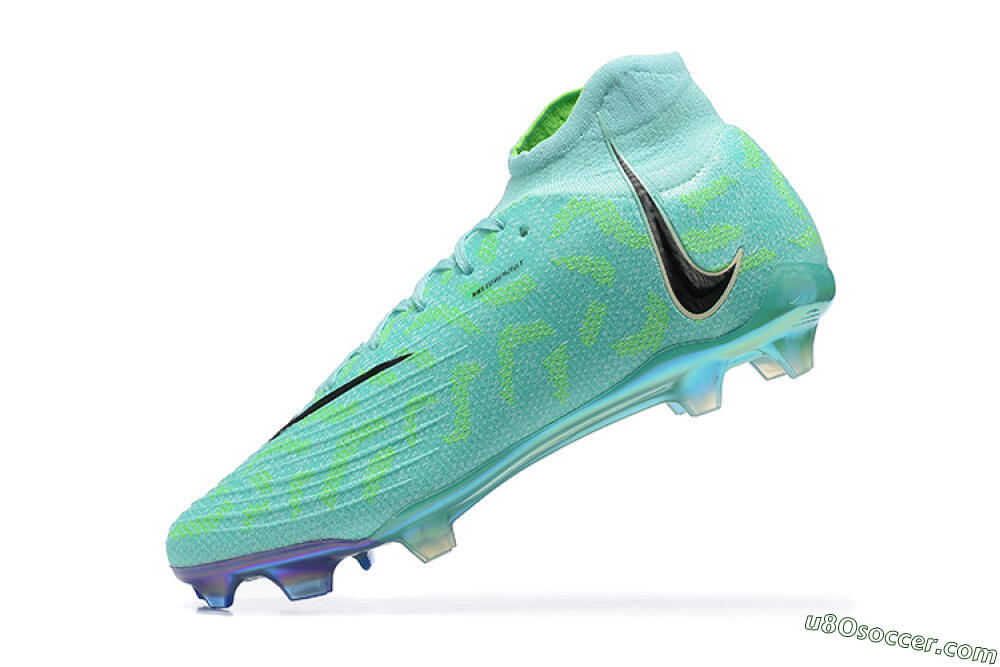 Nike Phantom Luna Elite FG Firm Ground Soccer Cleats - Green/Yellow/Black 7