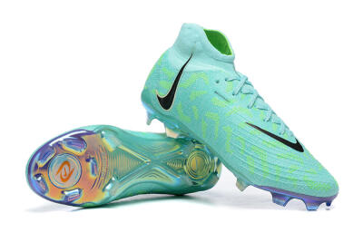Nike Phantom Luna Elite FG Firm Ground Soccer Cleats - Green/Yellow/Black