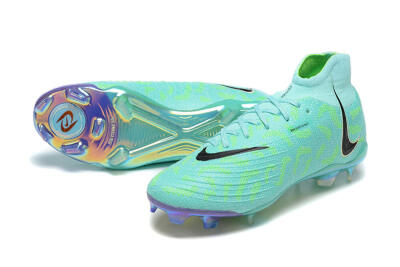 Nike Phantom Luna Elite FG Firm Ground Soccer Cleats - Green/Yellow/Black