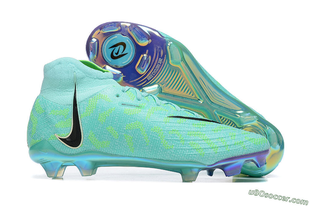 Nike Phantom Luna Elite FG Firm Ground Soccer Cleats - Green/Yellow/Black 1