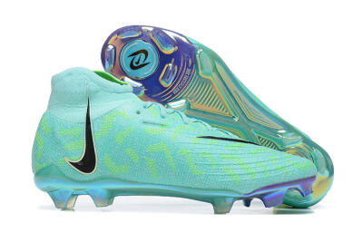 Nike Phantom Luna Elite FG Firm Ground Soccer Cleats - Green/Yellow/Black