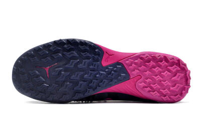 Puma Ultra Ultimate TF Artificial Turf Soccer Shoes - Purple/Pink/Yellow