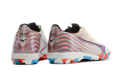 Mizuno Alpha Made in Japan TF Artificial Turf Soccer Shoes - Beige/Blue/Red