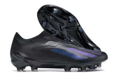 Adidas X Crazyfast.1 FG Firm Ground Soccer Cleats - Black/Blue
