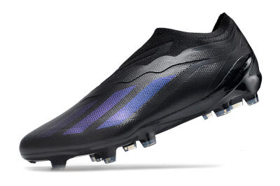 Adidas X Crazyfast.1 FG Firm Ground Soccer Cleats - Black/Blue