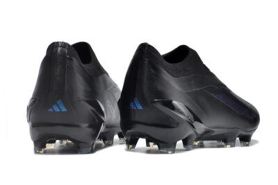 Adidas X Crazyfast.1 FG Firm Ground Soccer Cleats - Black/Blue
