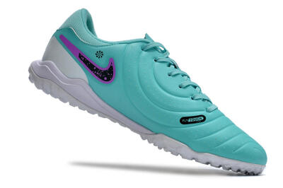 Nike Tiempo Legend 10 Academy TF Artificial Turf Soccer Shoes - Blue/Purple/White