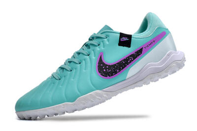 Nike Tiempo Legend 10 Academy TF Artificial Turf Soccer Shoes - Blue/Purple/White