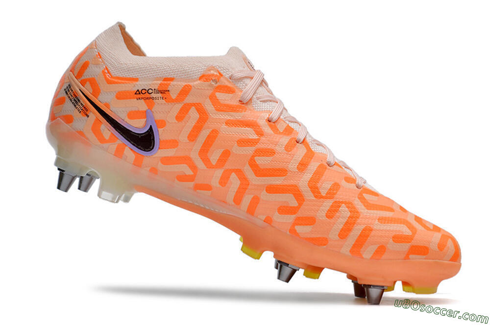 Nike Air Zoom Mercurial Vapor XV Elite SG Soft Ground Soccer Cleats - Orange/Black/Purple 6