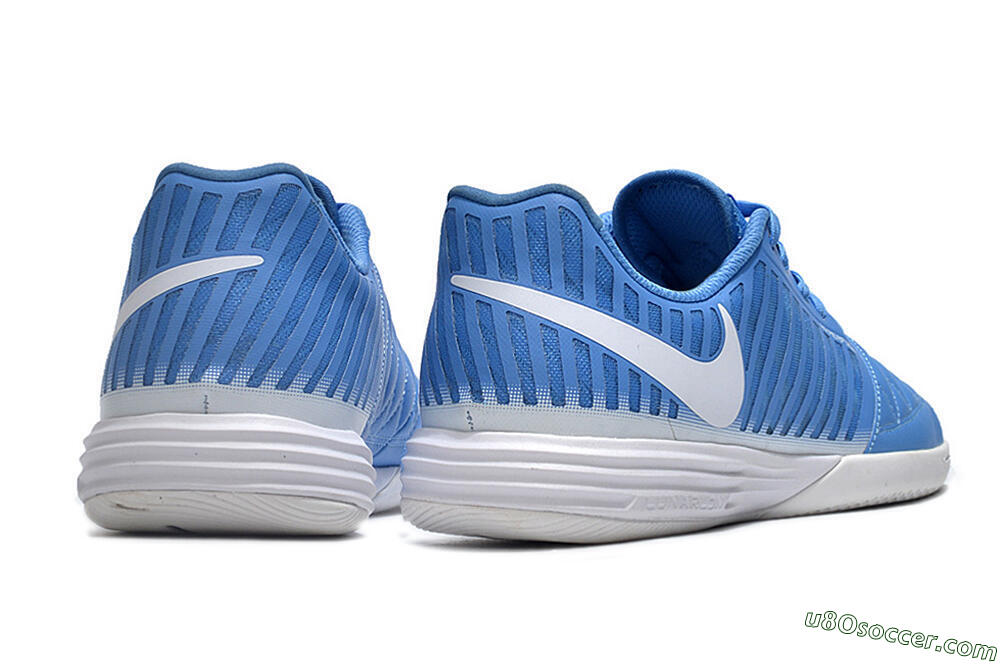 Nike Lunar Gato 2 IC Indoor & Futsal Soccer Shoes - Blue/White 4
