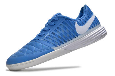 Nike Lunar Gato 2 IC Indoor & Futsal Soccer Shoes - Blue/White
