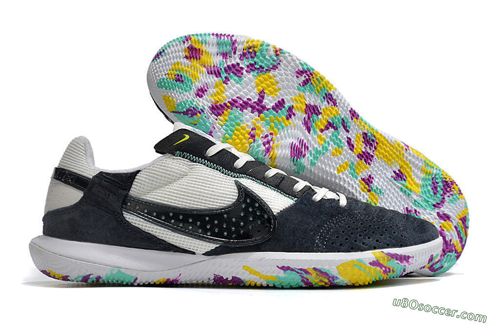 Nike StreetGato IC Indoor & Futsal Soccer Shoes - Black/White 1
