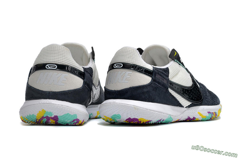 Nike StreetGato IC Indoor & Futsal Soccer Shoes - Black/White 5