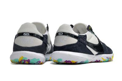 Nike StreetGato IC Indoor & Futsal Soccer Shoes - Black/White