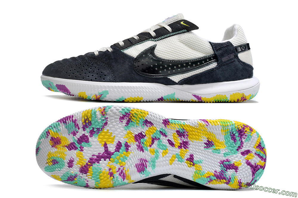 Nike StreetGato IC Indoor & Futsal Soccer Shoes - Black/White 0